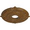 Ekena Millwork Attica Ceiling Medallion (Fits Canopies up to 5"), 18"OD x 4"ID x 5/8"P, Smokey Topaz Crackle CM18ATSTC - alternate 2